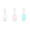 GARIOUANS Personal Emergency Alarm with LED Flashlight for Women, Mini Compact Safety Alarm Keychain, Loud Safety Siren for Outdoor , White view 3