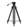 Tripod Stand, MT-81 Heavy Duty Video Tripod 1/4" 3/8" Screws 8KG Load for DSLR/Mirrorless/Cine Camera Camcorder with Fluid Head view 1