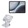 BoxWave Stand and Mount Compatible with OnePlus Pad 2 - Executive VersaView Stand, Ergonomic Adjustable Viewing Angle Metallic Riser - Metallic Silver view 1
