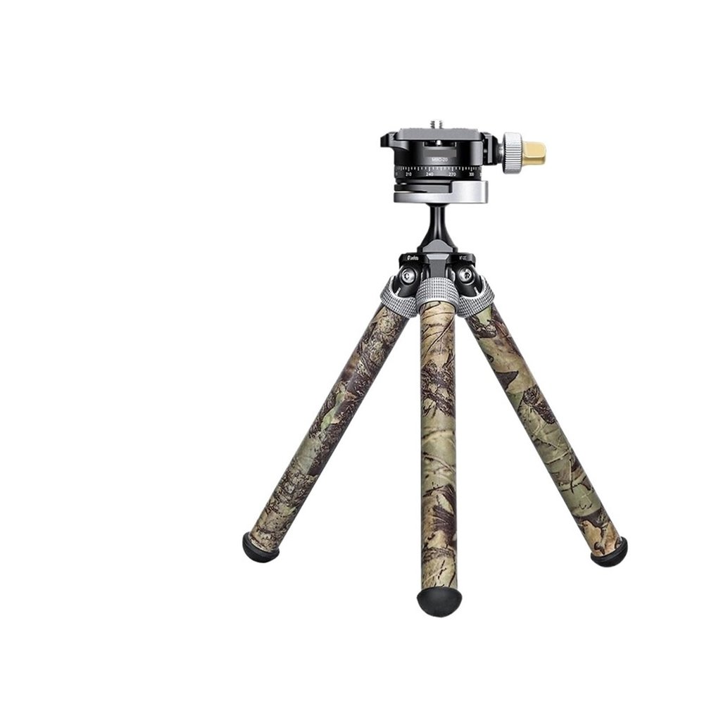 Tripod Stand, Tripod Suitable for Mirrorless CamerasCompatible for GoPro Action Carbon Fiber(Camouflage)