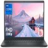 Dell Touchscreen 15.6" Business Laptop Computer, 16GB RAM 1.5TB Storage (1TB SSD+512GB Docking Station Set), Intel Core i7-1355U Processor, FHD Display, Windows 11, SageNova Earphones, Black view 1