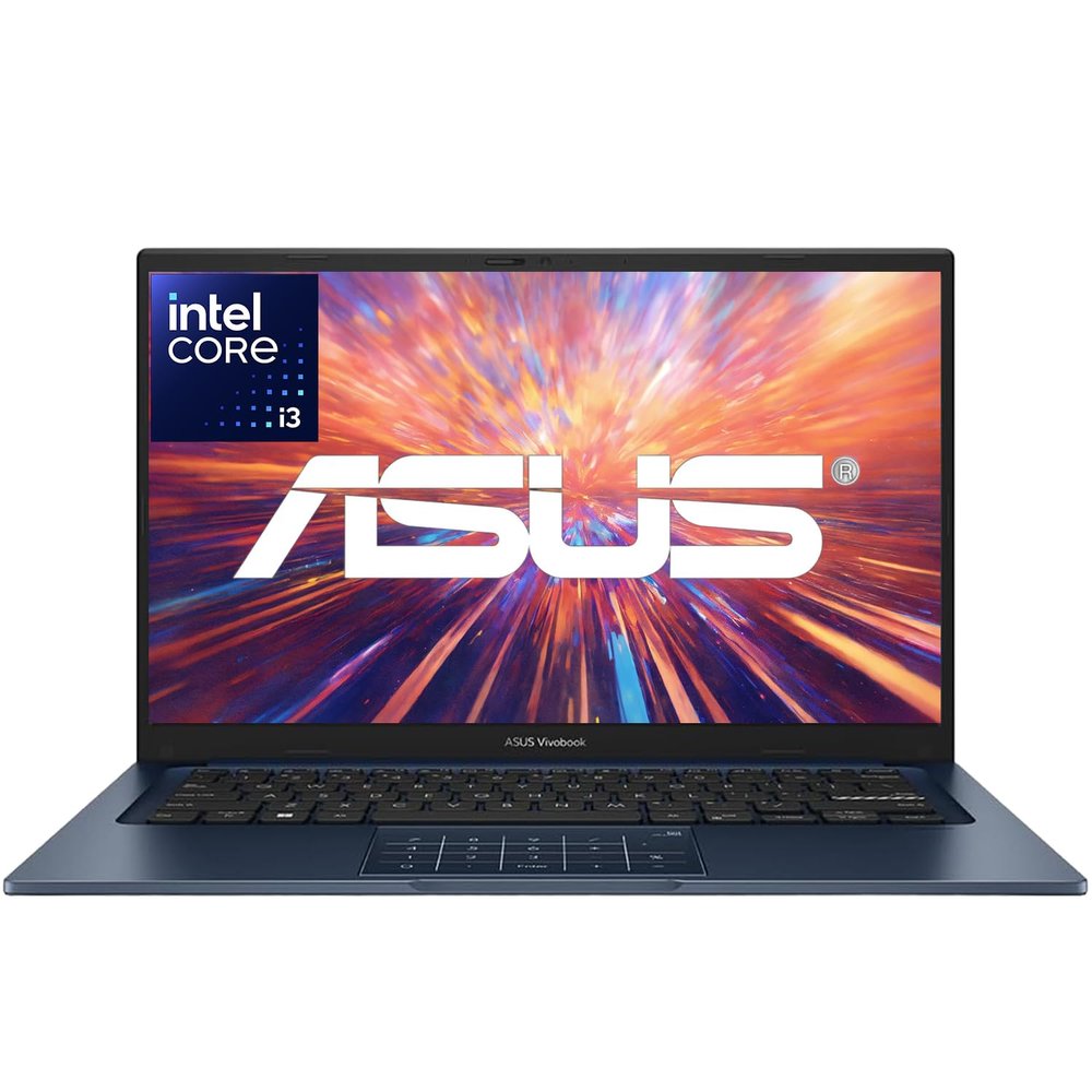 ASUS VivoBook Laptop 2026 Edition | Intel 13th Gen 6-Core Processor Up to 4.5GHz (Beat i7-1195G7) | 8GB RAM | 512GB PCIe SSD | 14" FHD Display | Bluetooth | HDMI | Thin & Light | Win 11 w/o Mouse