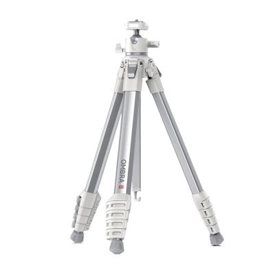 Tripod Stand, Ombra II Travel Tripod with Uka Quick-Release 10KG Load 360 Rotation Ballhead for Photography Camera Smartphone Outdoor(Brown)