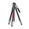 Tripod Stand, TT09 VideoGo Carbon Fiber Travel Tripod with 360 Panoramic Integrated Leveling Bowl Arca/Claw/F38 Quick Release for DSLR(Arca-Swiss System) view 1
