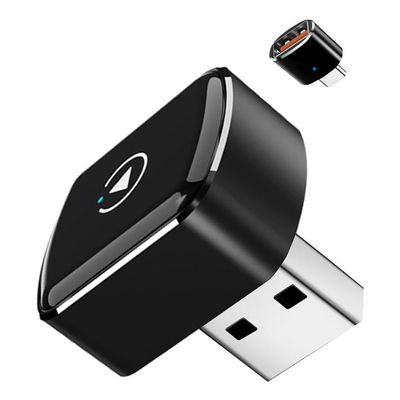 LCPSDO Car Wireless CarPlay Adapter for VW Volkswagen California 2016-2020 2021 2022 2023 2024 CarPlay 2-in-1 Plug and Play Adapter Wired to Wireless No Delay Fast Auto-Connect