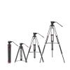 Tripod Stand, 74" Video Tripod with Fluid Head Metal Camera with Smooth Friction Damping Compatible with Manfrotto 501 view 2