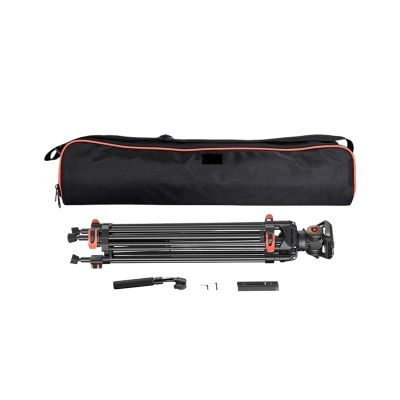 Tripod Stand, FF16LS Professional Heavy Duty Tripod 360 Fluid for Head for DSLR CameraCompatible for CanonNikon Camcorder Video Photography