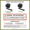 SPWM Ball Head Adapter for BOG Adrenaline Tripod - Camera Mount - Warning Drilling Required Permanent Modification - Photography Equipment - Designed and Manufactured in USA view 4