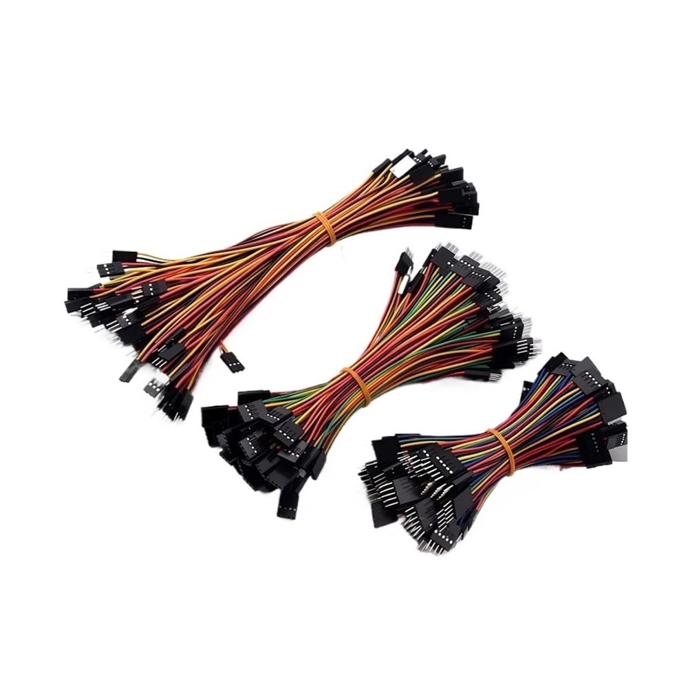 Male and Female connectors with Cables 10PCS 2.54mm Double Head Jumper Wire Connector Cable 2.54MM 2P/3P/4P/5P/6P/8P/9P/10P Long 10/20/30CM(Male to Male,20CM,2P)