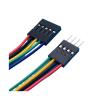 Male and Female connectors with Cables 10PCS 2.54mm Double Head Jumper Wire Connector Cable 2.54MM 2P/3P/4P/5P/6P/8P/9P/10P Long 10/20/30CM(Male to Male,20CM,2P) view 2