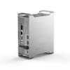 Bslemon Mac mini M4 / M4 Pro Dock, Vertical Stand with M.2 NVMe/SATA SSD Enclosure, 4K@60Hz HDMI, 10Gbps USB-C/A, SD/TF, 3.5mm Audio, 100W PD, Aluminum Docking Station view 1