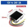 YCWHRCXKUZ 12V to 24V 8A DC DC Converter Step Up Stabilizer Voltage 12 to 24Volts Regulator Boost Module view 2