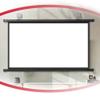 BEVUPAAERE Portable Projector Screen Manual Pull Up Movies Screen 60" 72" 3D 4K HD Projection Screen for Outdoor Home Theater Office(72inch 16:9) view 1