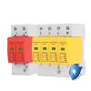 1pc 2P 4P Surge Protector Low Voltage AC Distribution Household Protection Device Arrester LBO 20KA 40KA 60KA(30-60kA,4P 420V) view 2
