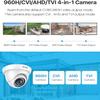 ZOSI 2-Pack Hybrid 4-in-1 Security Cameras - 2MP & 1080P Outdoor Indoor Surveillance System, TVI/CVI/AHD/CVBS Weatherproof CCTV Cameras with 80ft Night Vision. view 2