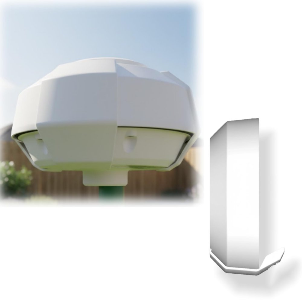 Antenna Cover Compatible with LUBA 2, Compatible with Yuka Robotic Lawn Mowers, Protective Replacement Top Cap for Antenna, Easy Installation