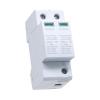 1pc 2P 20-40KA 600V 800V Surge Protective Device Low-Voltage Arrester House din Rail 2 Poles Protector YRSP-D2/T2(2P 800V,White CE) view 3