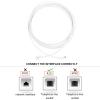 Mipcase Rj11 Telephone Wire 2-core Flat Landline Cable 2 Meters White Telephone Wire for Home and Office Phone Accessories view 3