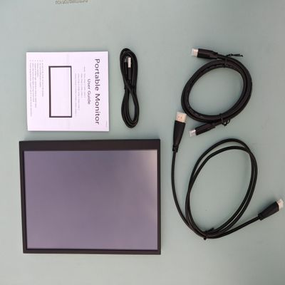 10.1-inch IPS Touchscreen Bar Display, 1024x600, Metal Shell, Type-C/HDMI. for Raspberry Pi, Laptop Aida64, GPU/CPU Monitoring, PC Case Screen.