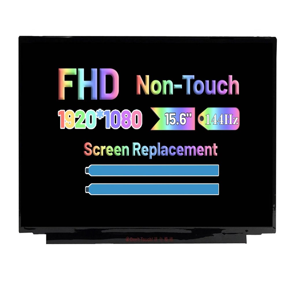 15.6" 144Hz Screen Replacement for Lenovo Legion 5 15IAH7H 82TB Laptop Computer LCD LED Display Panel (FHD 1920 * 1080 40 Pins Non-Touch)