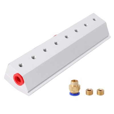 Aolidsive Air Blowing, 200mm Aluminum Alloy Industrial Blower with 1/4 Inch Threaded Interface, for Dust Water Removal and Conveyor Belt Cleaning