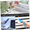 Beaupretty 8pcs Handheld Cleaning Brush Kit for Shutters and Air Conditioner Vents, Window Track and Keyboard Dust Cleaner, Household Crevice Brush Set for Vent and Gap Cleaning view 4
