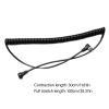 Professional Spring Loaded Flashing Syncing Cable Flexible PVC Wiring with Precise Molded PC Adapters Extended Coiled Wire Threaded Locking PC Flashing Syncing Cable view 3