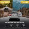 Fitcamx Front 2K+Rear 1080P Dash Cam Adapts for Toyota Corolla 2017 2018 2019 L LE Eco XLE SE XSE (11th Gen), OEM Style, Dual HD Video, WiFi & APP, Loop Recording, G-Sensor, Easy to Use, 64GB Card view 2
