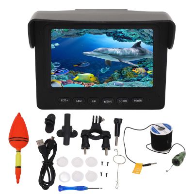 Underwater Visual Camera, 4.3 Inch LCD, 165 Degree Wide Angle, Waterproof Digital Sea Fishing Camera - High Brightness LED, Durable Cable, Ideal for Fishing and Exploration