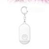 Housoutil Personal Safety Alarm Mini Emergency Security Alarm for Women with LED Flashlight White Portable Personal Protection Device for Outdoor Travel view 3
