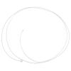 DOITOOL Flat 2-core Landline Cable Rj11 Telephone Cord 2m White Telephone Accessory for Home and Office Landline Use view 1
