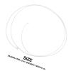 DOITOOL Flat 2-core Landline Cable Rj11 Telephone Cord 2m White Telephone Accessory for Home and Office Landline Use view 2