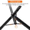 KIMISS Selfie Stick Tripod Extendable Aluminum Alloy Stand for Action Camera 54 Inch Adjustable Portable Travel Photography Vlogging Black view 3