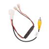 10X 4 Pin Car Reverse Camera Retention Wiring Harness Cable Plug Adapter Connector Compatible with Toyota view 3