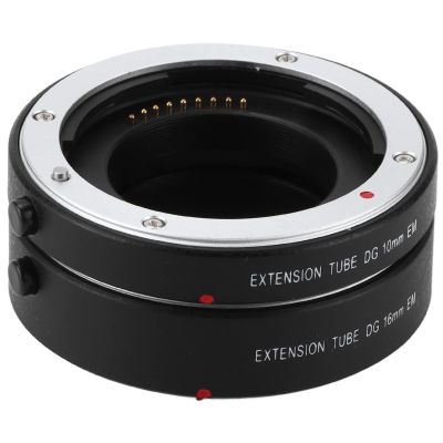 10mm 16mm Auto Focus Extension Tube Ring for M Mount Camera, Plastic Alloy Durable Build - Supports Auto Focusing, Electronic Contact, Ideal for Macro Photography
