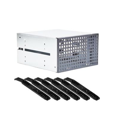 Aboiled 3-Bay Hard Drive Cage Rack - Expand Your Storage with 3x3.5 Inch Hard Drives 2xOptical Drive Space, Easy to Install