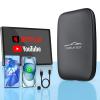 2026 New Wireless CarPlay Adapter Support Netflix/YouTube/TF, 5-in-1 Android Auto & Carplay Adapter with USB-A and USB-C Cables,Convert Wired to Wireless Apple Dongle, Video Box Car Play for iOS 10+ view 1