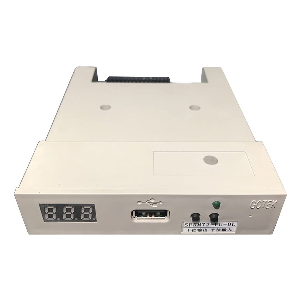 Yhplxyuus Floppy Drive SFRM72-FU-DL 720KB USB SSD Drive Emulator 32-Bit CPU Electric Organ Disk Driver USB Floppy Disk Reader Drive