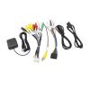 16 Pin Wiring Harness Set Compatible with Universal Car Android System USB Adapter GPS Antenna Mic Video CVBS Audio Aux RCA WiFi Cable view 1
