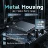 Industrial 4G LTE CPE Router, 300 Mbps WiFi, 4 LAN Ports, USB and SD Card Slots, Dual Use Home and Vehicle, Black view 4