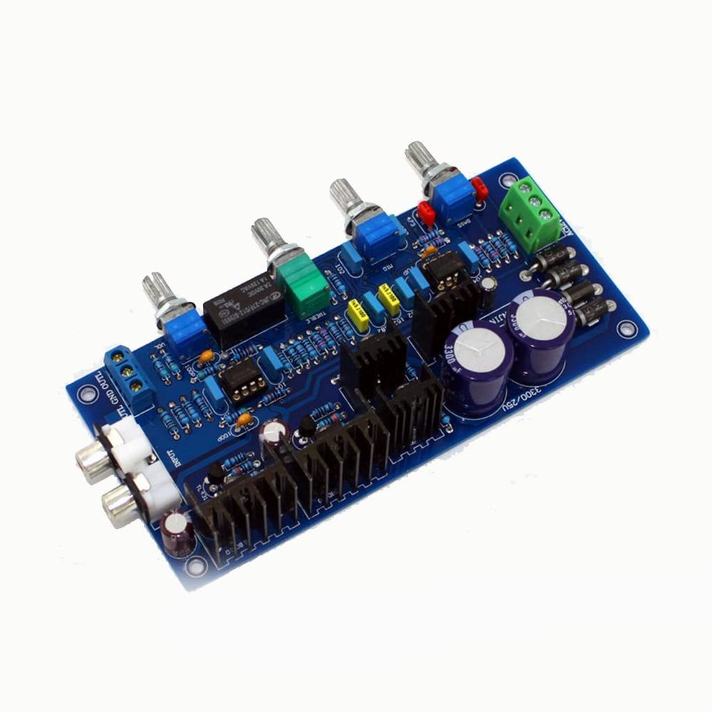 2.0 for High Fidelity Stereo Preamp NE5532 Pre Amplifier Board HiFi Digital 2.0 Module for Home Power Amplifier Module Board