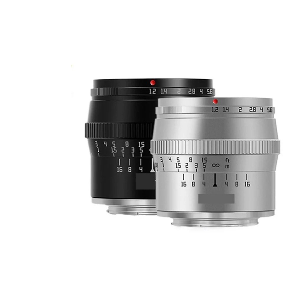 50mm F1.2 APS-C Manual Focus Camera Lens for Sony E for Fuji XF Excellent(Black,Can EF-M)