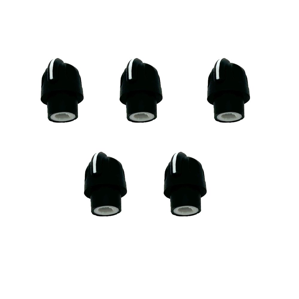 3675590B03 Channel Knob Cap Replacement for APX6000 APX7000 APX8000 Radio, Black Selector Knob Cover 5-Pack
