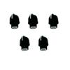 3675590B03 Channel Knob Cap Replacement for APX6000 APX7000 APX8000 Radio, Black Selector Knob Cover 5-Pack view 1