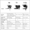 Desview P8 Teleprompter with Remote Control Work Foldable Design for Smartphone Camera, DSLR Webcam Tablet up to 11" Support for Live Streaming Video Recording YouTube TikTok Videos view 2