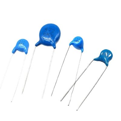 10pcs 6KV 5PF 10PF 15PF 18PF 22PF 27PF 33PF 47PF 56PF 100PF 470PF 1000PF 2.2NF 6000V High Voltage Ceramic Capacitors(5J 5PF)