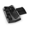 Charging Station Dock with Controller Charger Ports & Retractable Game Discs(16x) Storage Rack for DE/UHD Disk Storage Case view 4