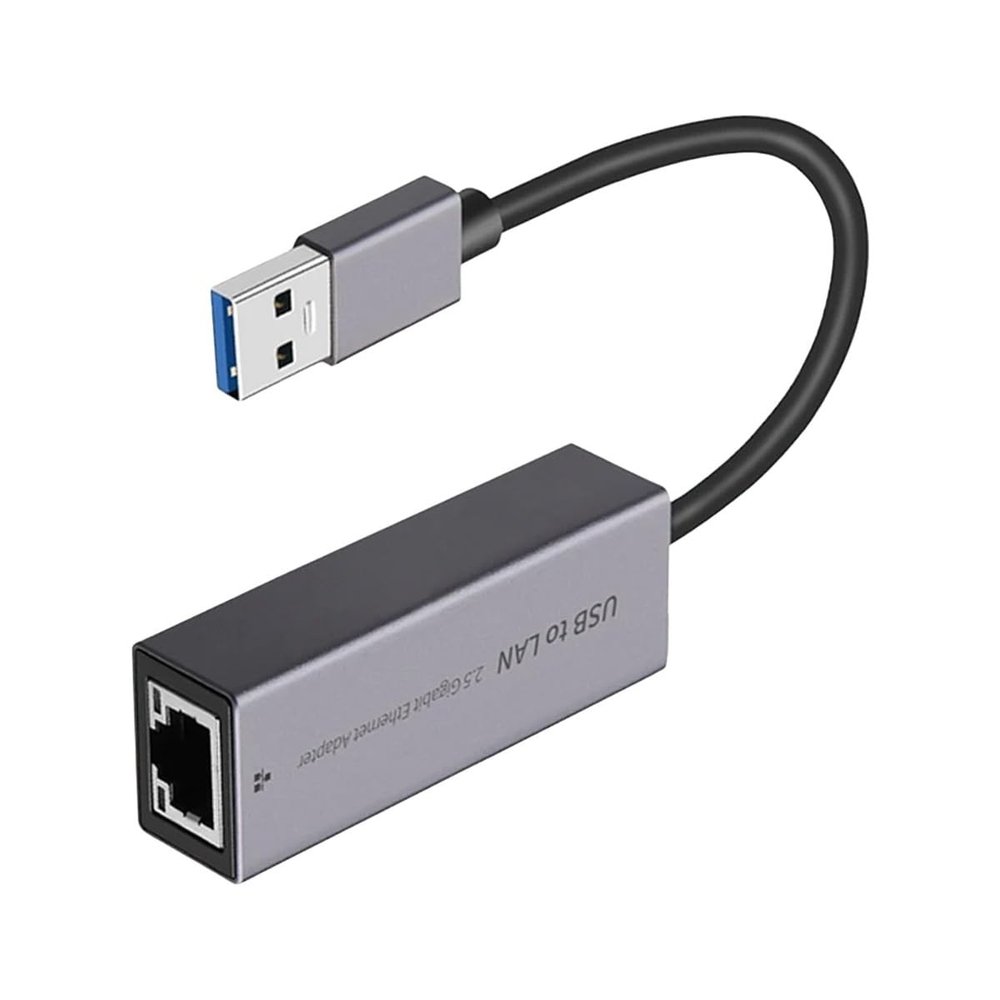 2.5G USpB Ethernet Adaptier 2500Mbps USpB3.0 LAN Network Card USpB C to RJ45 Internet Adaptier for Laptop PC Winndows Maic OS USpB-A/C New 2026 High for Reliable Electronic Component