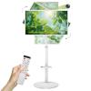 SHAHRYAR 27"/32" Portable Touch-Screen-Monitor | 1080p/4k Portable TV on Wheels | Android Os | 360 Swivel Rotation | Remote Control | 60hz Refresh Rate | Wireless Casting 27"-1080p view 1