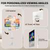 SHAHRYAR 27"/32" Portable Tv with IPS Touch Screen | 1080p/4k Tv On Wheels | 7 h Video Play Time | Android Os | Full Swivel Rotation | Remote Control | 13MP Webcam 27"-4KFHD view 3